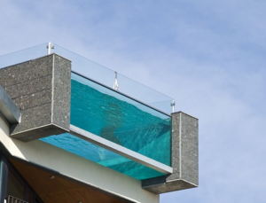 glass pool