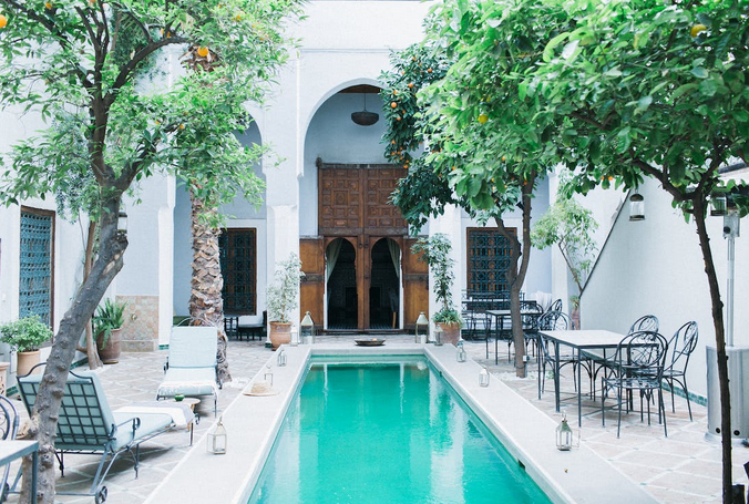 luxury pool